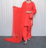 Red Mother & Daughter Matching Set - Image 4